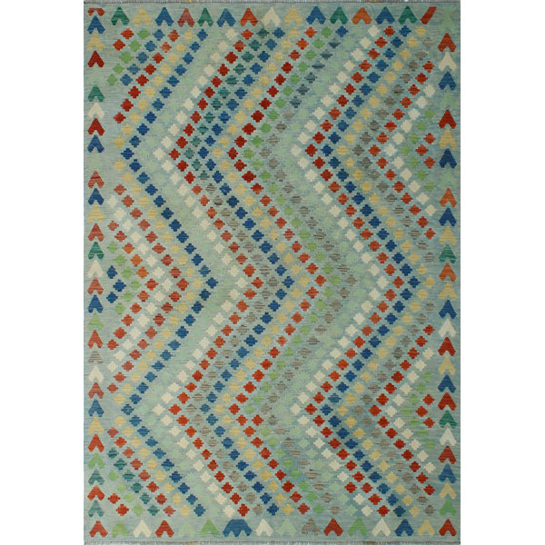 Isabelline Renita Flatweave Wool Southwestern Rug Wayfair